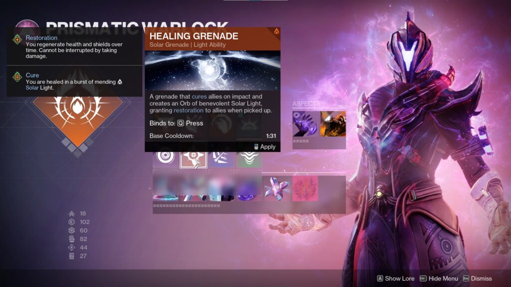 Destiny 2 Healing Grenade Destiny 2 Quest